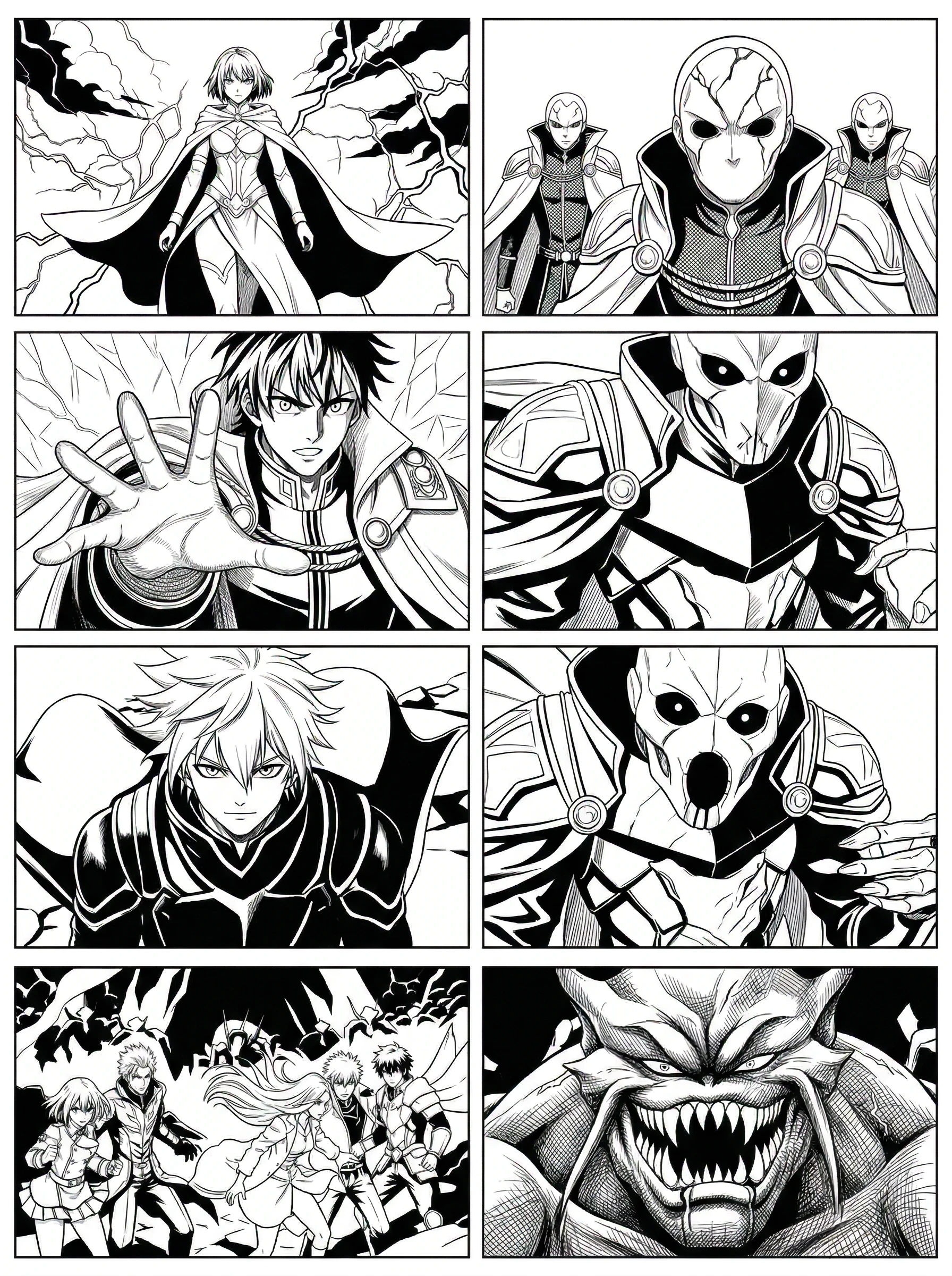 Manga en noir et blanc en un clic_image 